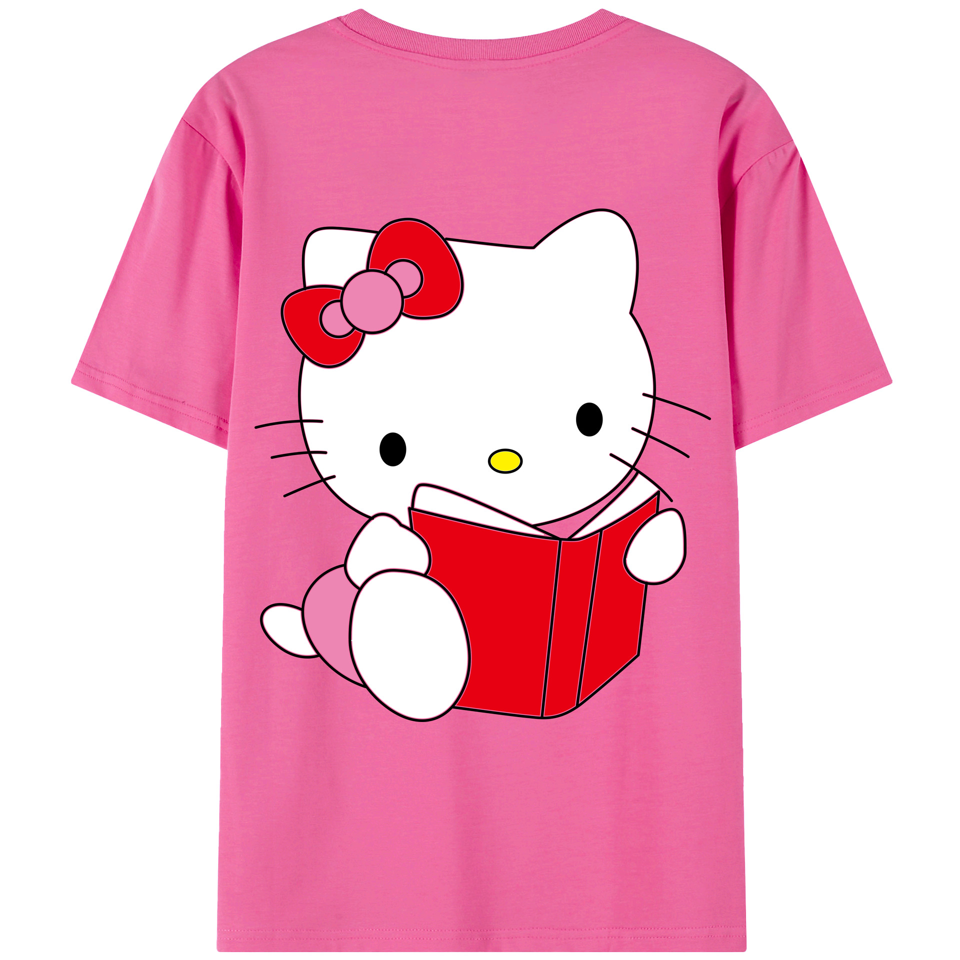 （画像用） Hello Kitty ハローキティ レディース半袖Tシャツ(バックプリント)